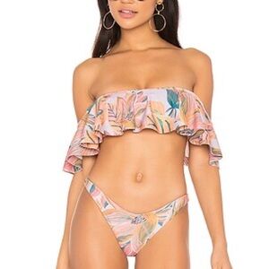 The Lebrock Bikini in Golden Floral
LOVEWAVE. Revolve Swim